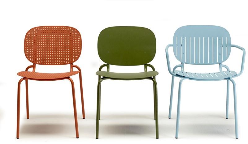 SCAB DESIGN Стул из стали Si-si sun-id-1407704 - Вид №5