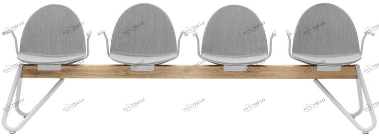 Segis Сиденье на тканевой балке с подлокотниками Camel sun-id-1447716