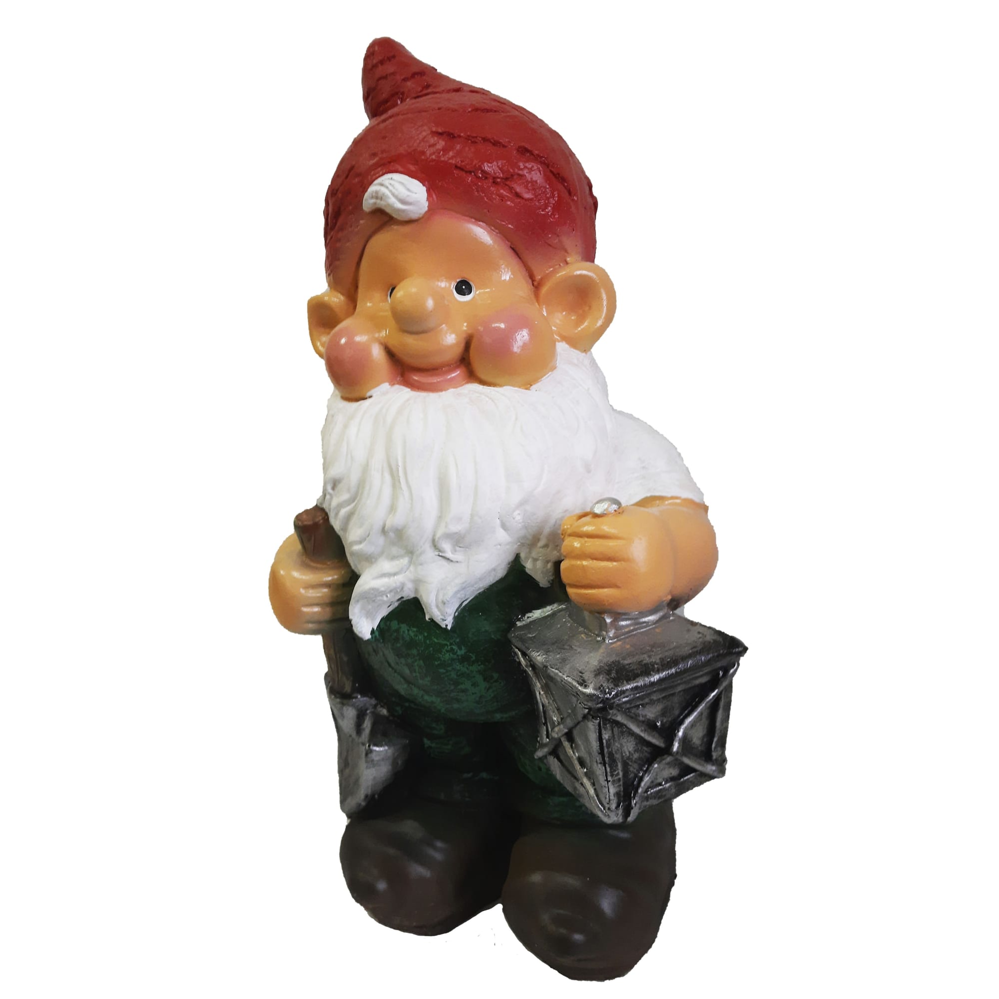 84549151 Фигура садовая «Гном Вася с лопатой» высота 42 см Santreyd  - Вид №1