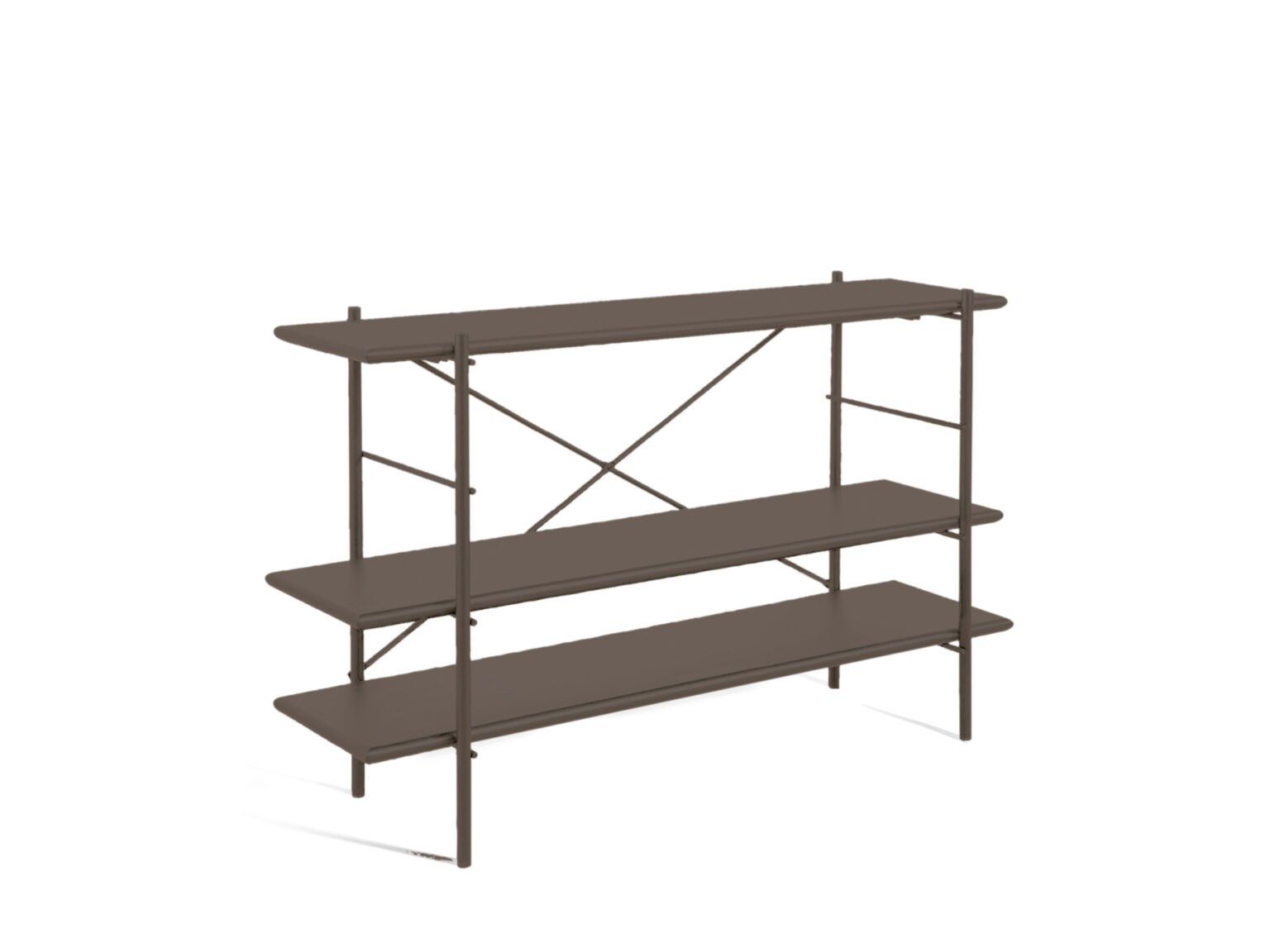 Металлическая полка с 3 полками Vermobil Этаже ARCH-00018412 - Вид №2