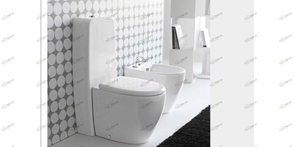 LO10LON18 Компакт унитаз с бачком Белый Ceramica Hidra LOFT Италия