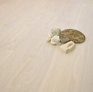 Паркет Ёлка Coswick Ренессанс Белый Иней Масло Дуб Селект (Гладкая) 647.7х107.95 мм.