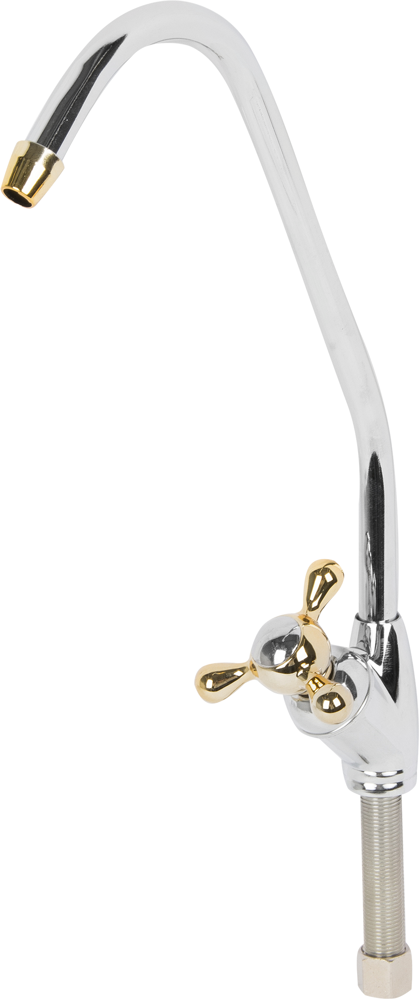 Кран для фильтрованной воды AQUAKIT FCT-3 Gold с хромированным покрытием 13527100