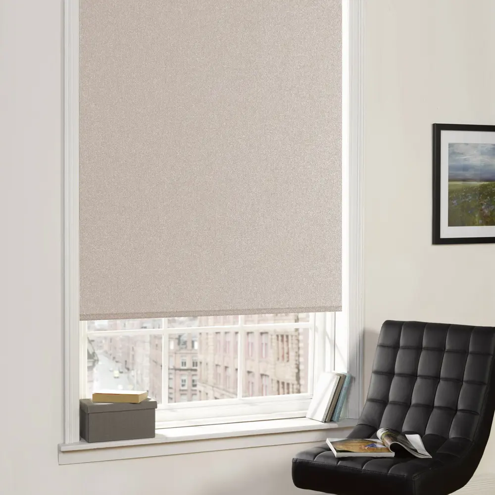 Штора рулонная Pearl 60x160 см бежевая MIAMOZA STLM-2079187 - Вид №2