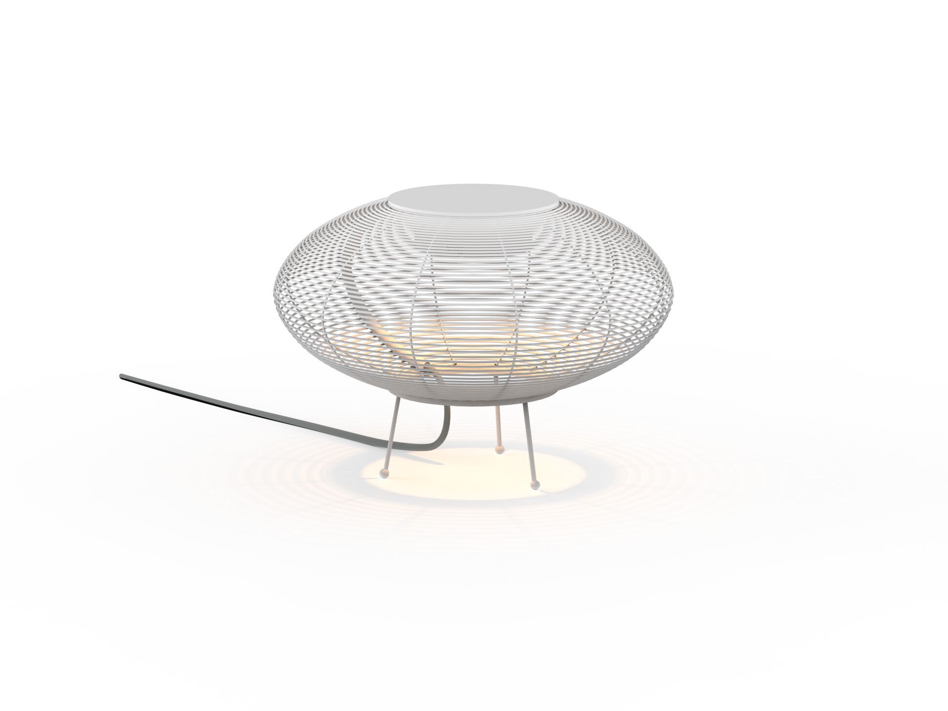 Стальная настольная лампа с порошковым покрытием GANDIABLASCO воздух ARCH-00027142 - Вид №2