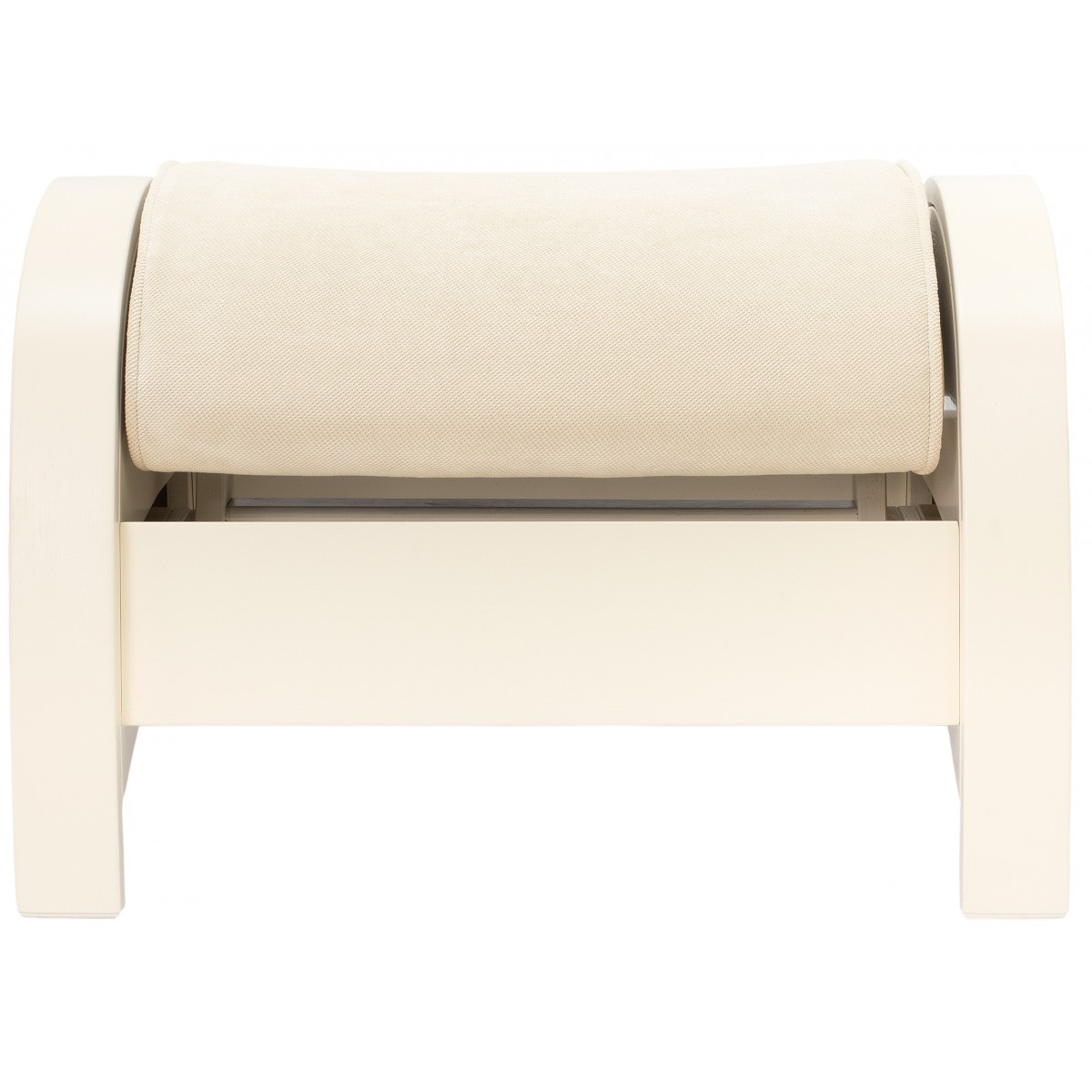 Пуфик-качалка Fly дуб шампань, ткань Verona Vanilla MILLI  00-3833216 Бежевый Santreyd  - Вид №2