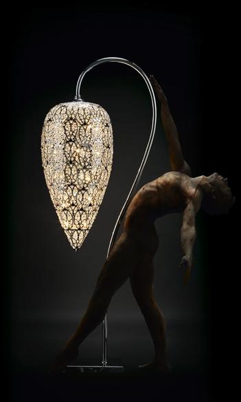 VGnewtrend Торшер с кристаллами Arabesque 7511174.98 - Вид №2