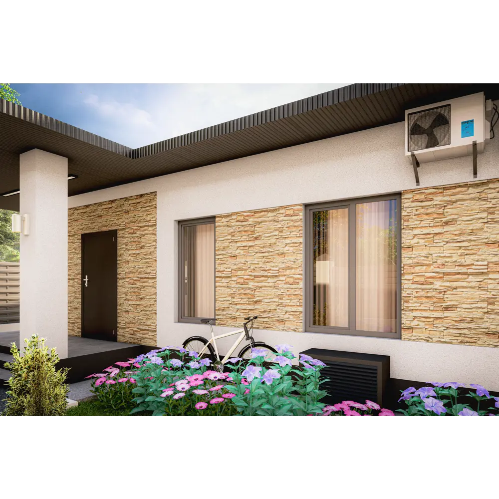 85345931 Камень искусственный Ramo Вестервальд слэйт светло-бежевый 1м² STLM-0062043 - Вид №4