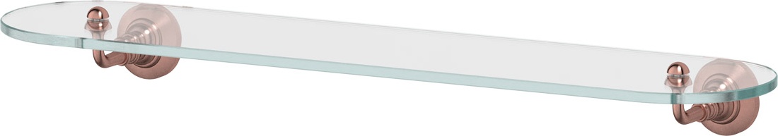 STI 615 Полка с держателями 60 cm 3SC STILMAR ANTIQUE COPPER Treesseci 3SC