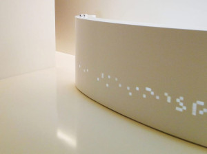 Banco reception in Corian®