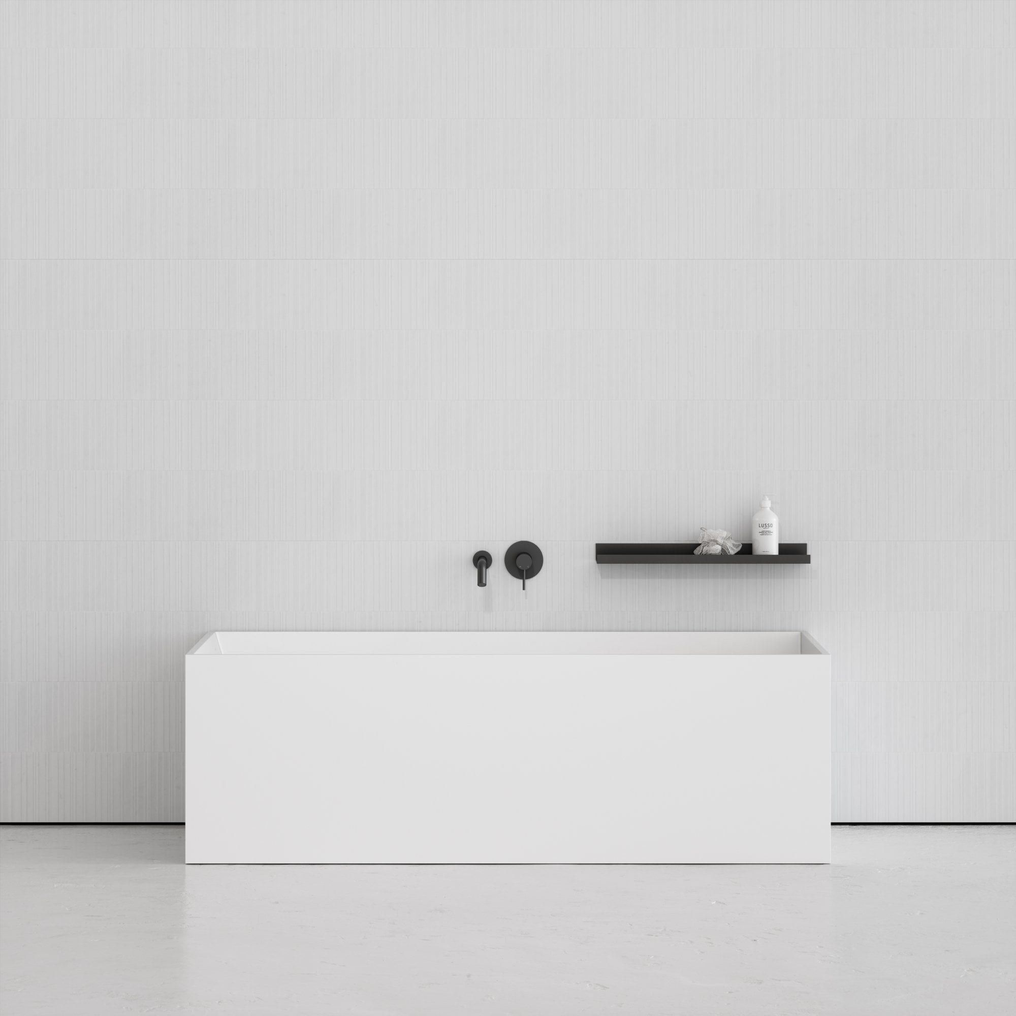 Прямоугольная ванна в центре комнаты из смолы LUSSO Ethos ARCH-00107192 - Вид №4