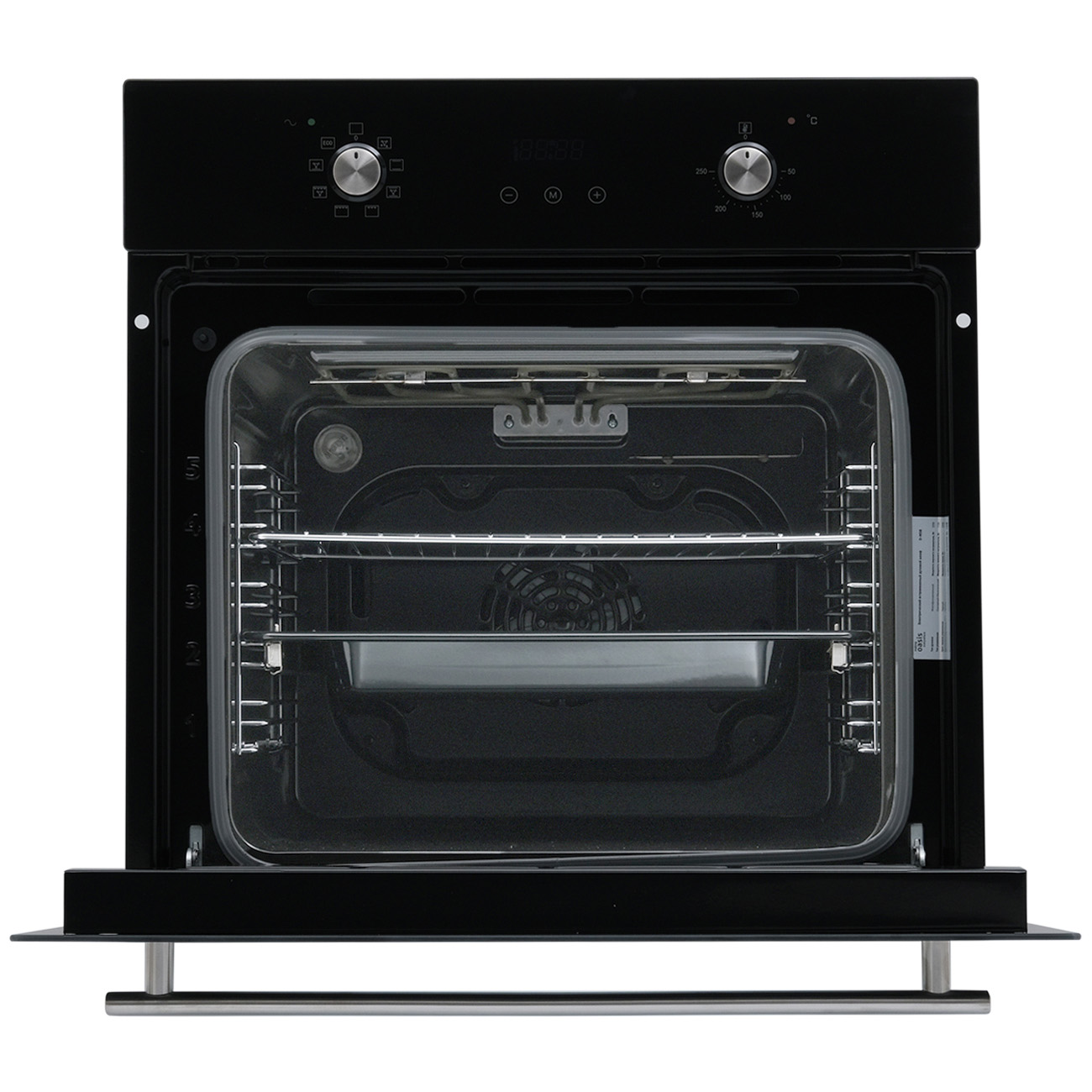 8199351 Электрический духовой шкаф Oasis D-MSB черный STDN-0073886 - Вид №3