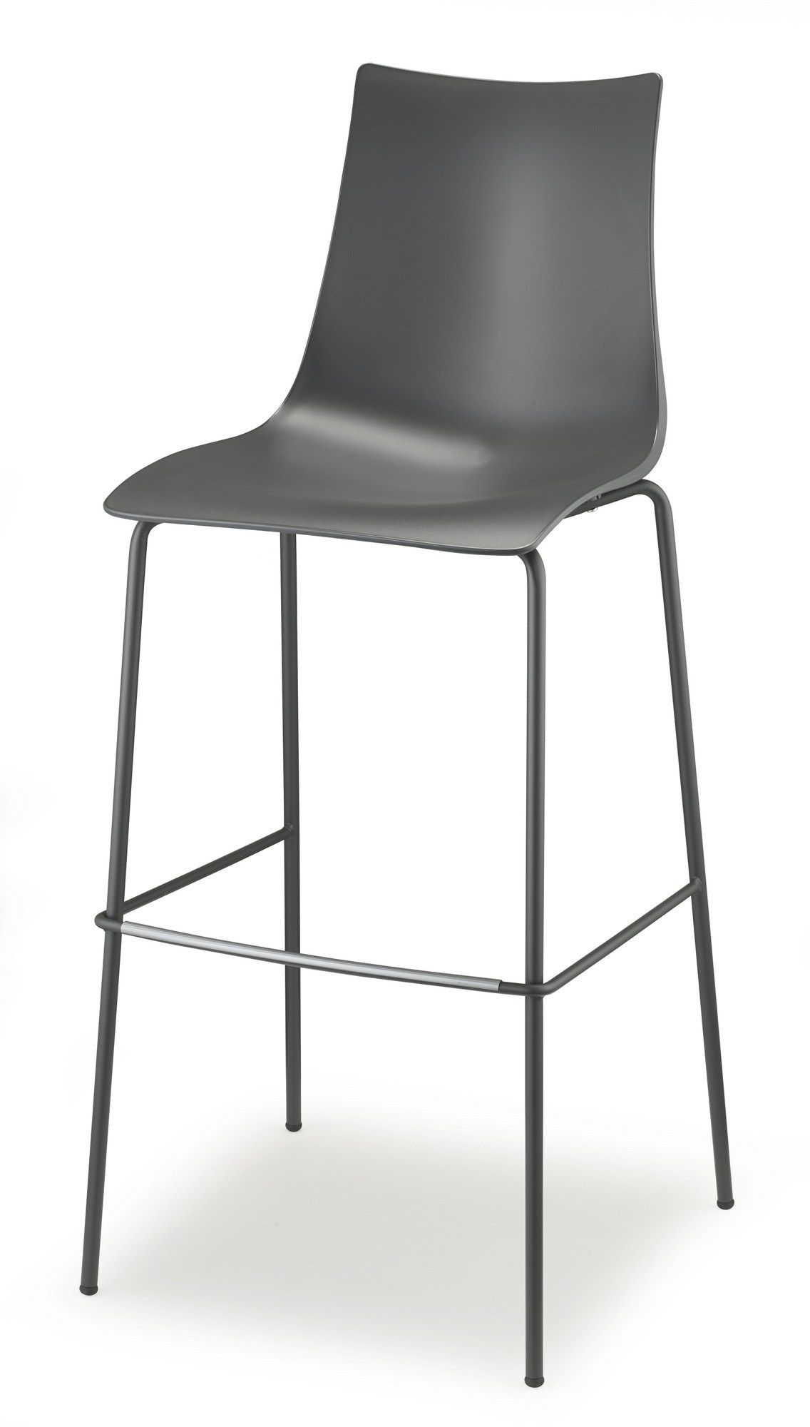 Высокий стул из инженерного пластика S-CAB Zebra Инженерный пластик ARCH-00084196 - Вид №7