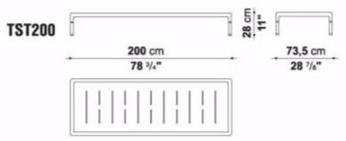 B&B Italia Outdoor Приставной столик из красного дерева Springtime sun-id-1380137 - Вид №5