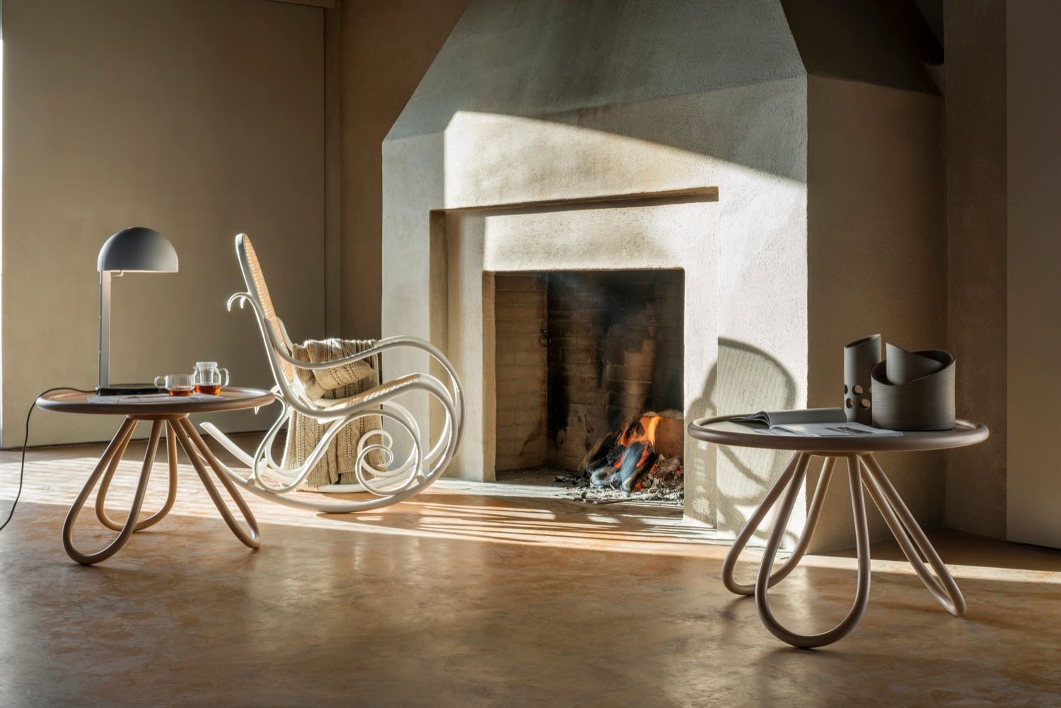 Круглый деревянный журнальный столик Wiener GTV Design ARCH-00063821 - Вид №2