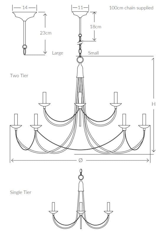 Металлическая светодиодная люстра Abrissi Casa ARCH-00042086 - Вид №7