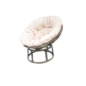 89351738 Кресло Papasan 110x110x86 см натуральный ротанг цвет натуральный STLM-1448738