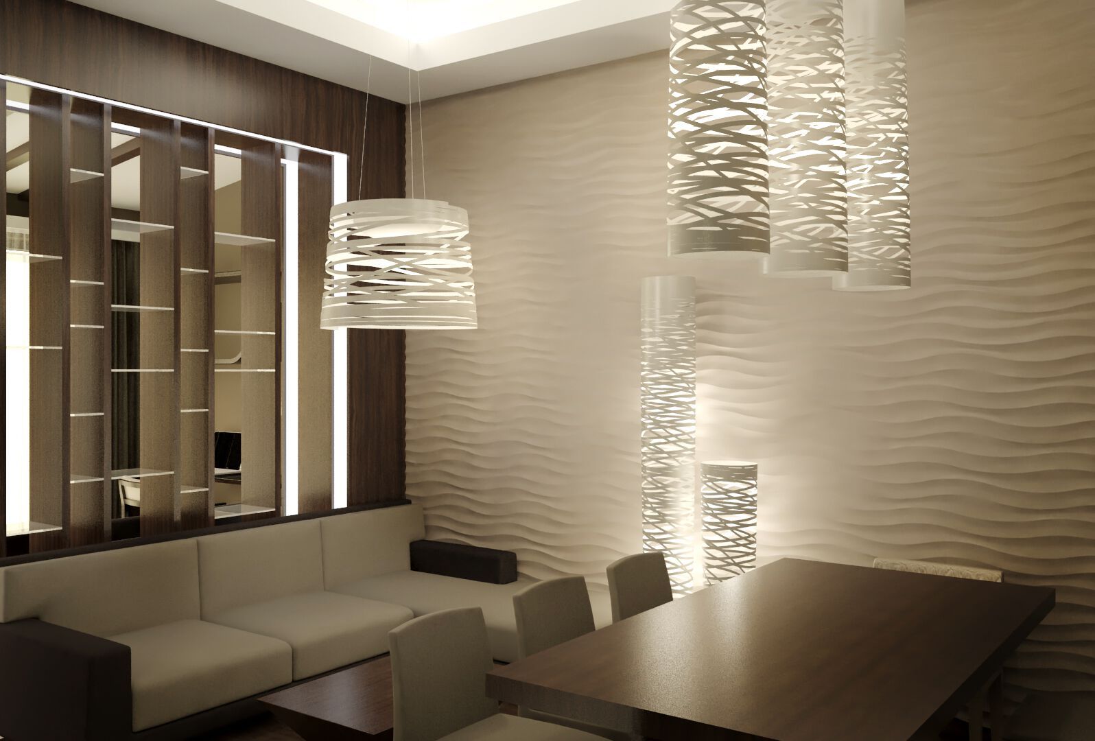 Трехмерное гипсовое покрытие WallDeco M-Modern ARCH-00142338 - Вид №3