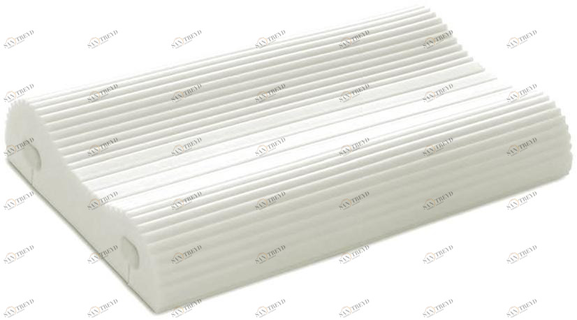 Manifattura Falomo Прямоугольная подушка для шеи из пены с эффектом памяти sun-id-1508852