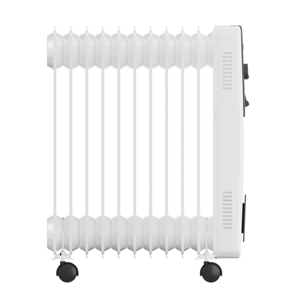 Обогреватель масляный Royal Clima FR11-2500M с механическим термостатом 2500 Вт цвет белый STLM-2187629 - Вид №2