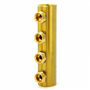 Коллектор ВВ 1"1/4 магистральный TIEMME 4 выхода 3/4"ЕК 50мм