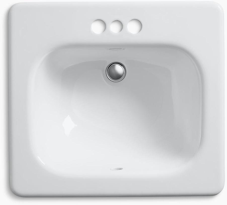 K-2895-4-0 Накладная раковина на столешницу  прямоугольная Kohler  - Вид №2