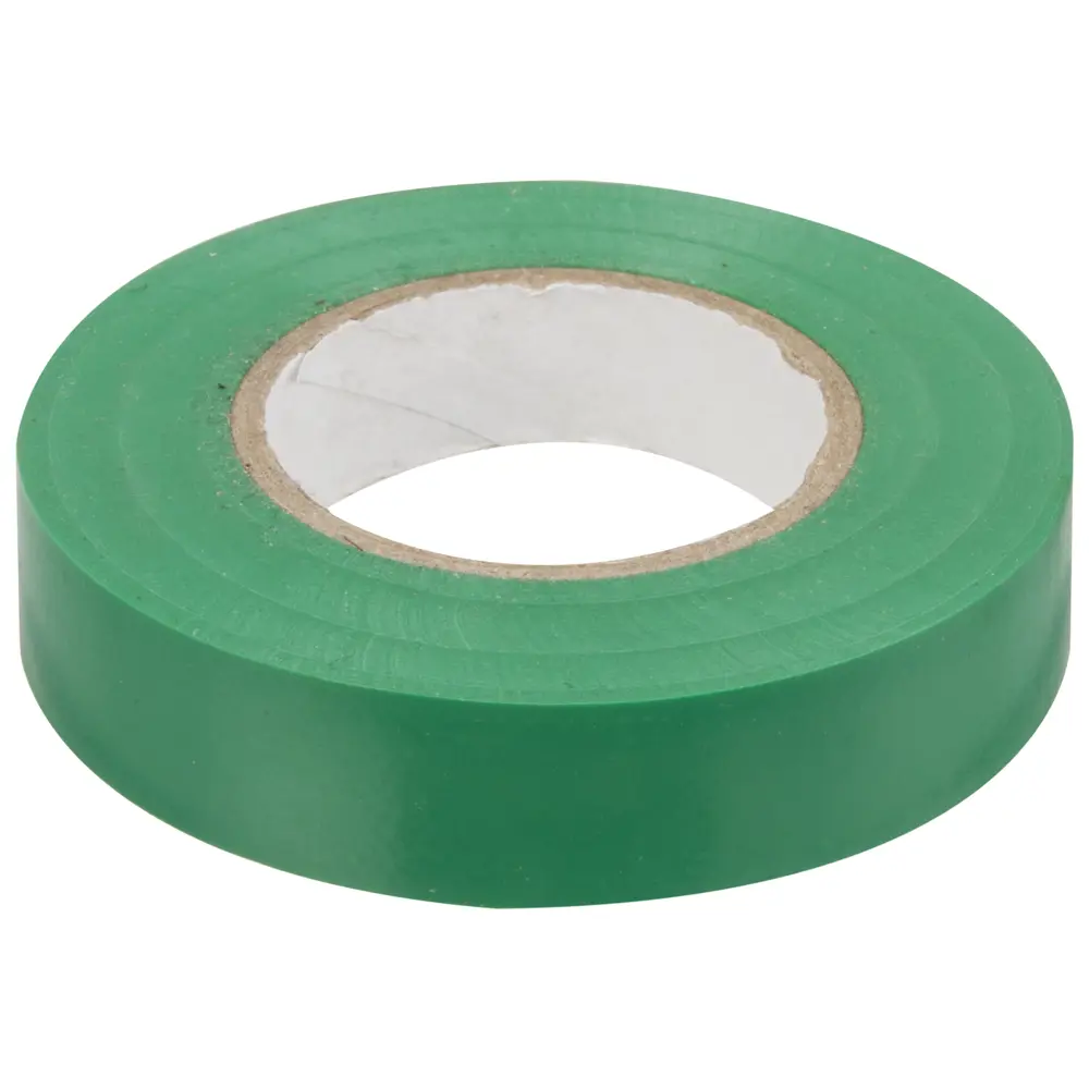 Изолента IEK Home зеленая ПВХ 15мм - профессиональная электроизоляция 12463141 STLM-0002211