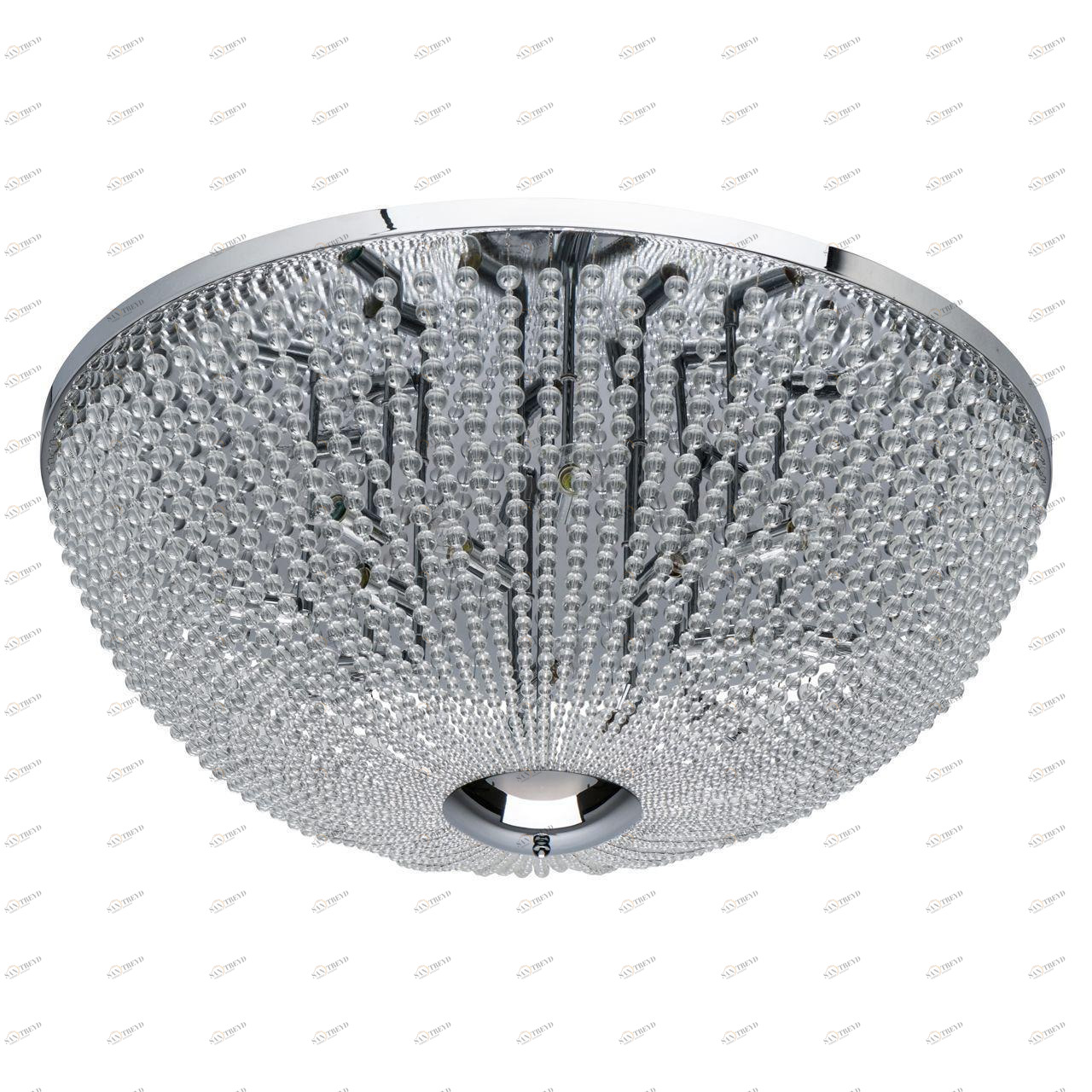 Потолочная люстра MW-Light Бриз 111012715 MW-LIGHT ДИЗАЙНЕРСКИЕ, БРИЗ 328142 Хром;прозрачный 