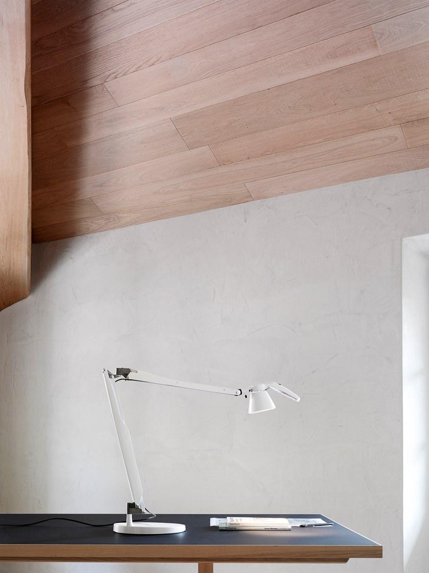 LUCEPLAN Регулируемая настольная лампа из железа Fortebraccio sun-id-1447528 - Вид №2