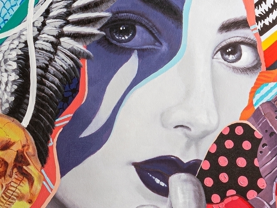 099089 Картина акрил 90x120 Schuller Pop Art  - Вид №1