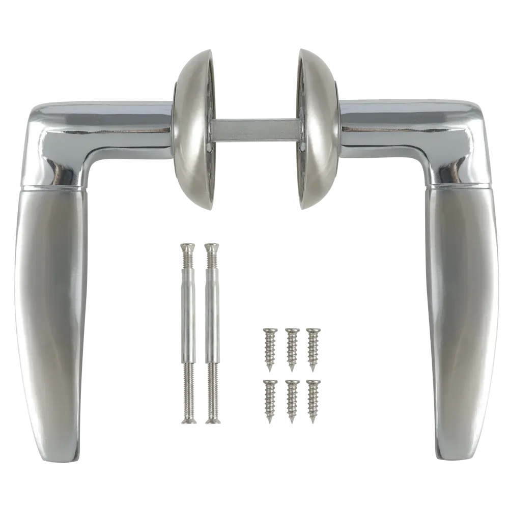 EDSON Дверные ручки для межкомнатных дверей в стиле никель 85168551 STLM-0059338 - Вид №1