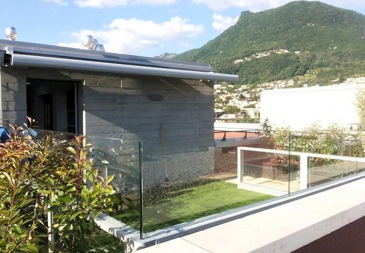 GM MORANDO Экран для дехора из алюминия и стекла Bellavista system sun-id-1461949 - Вид №5