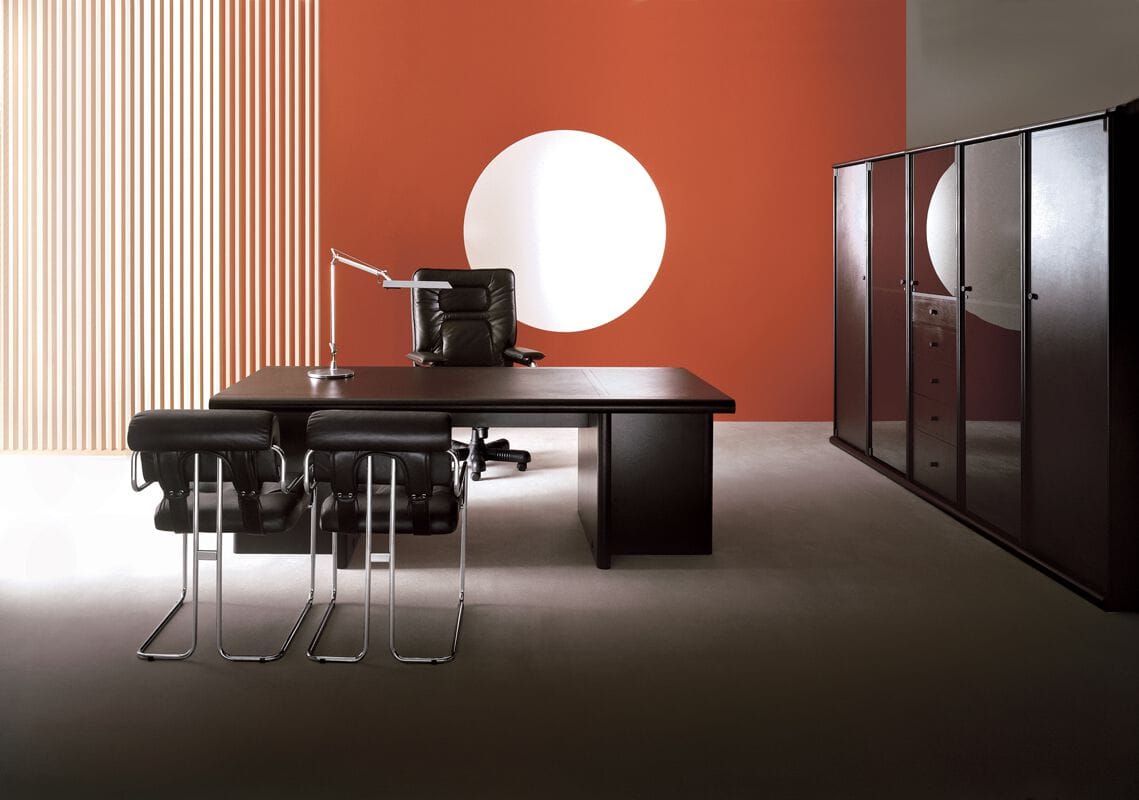 Кожаное офисное кресло с колесами i 4 Mariani Big ARCH-00076379 - Вид №3