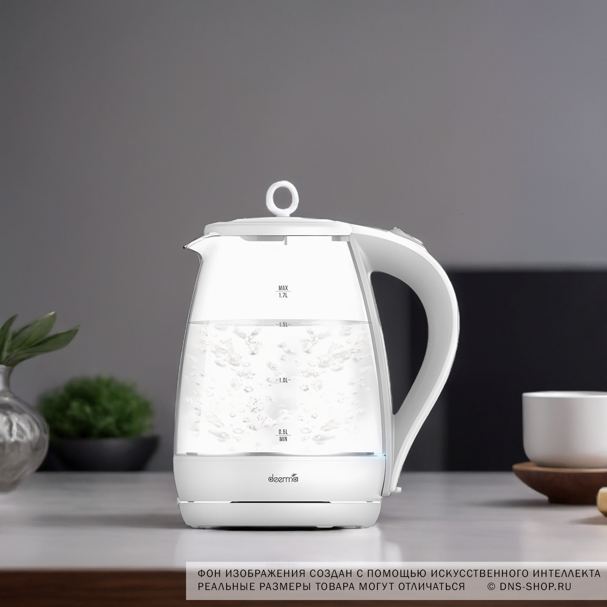 5003864 Электрочайник Deerma SH30W белый STDN-0099701 - Вид №7
