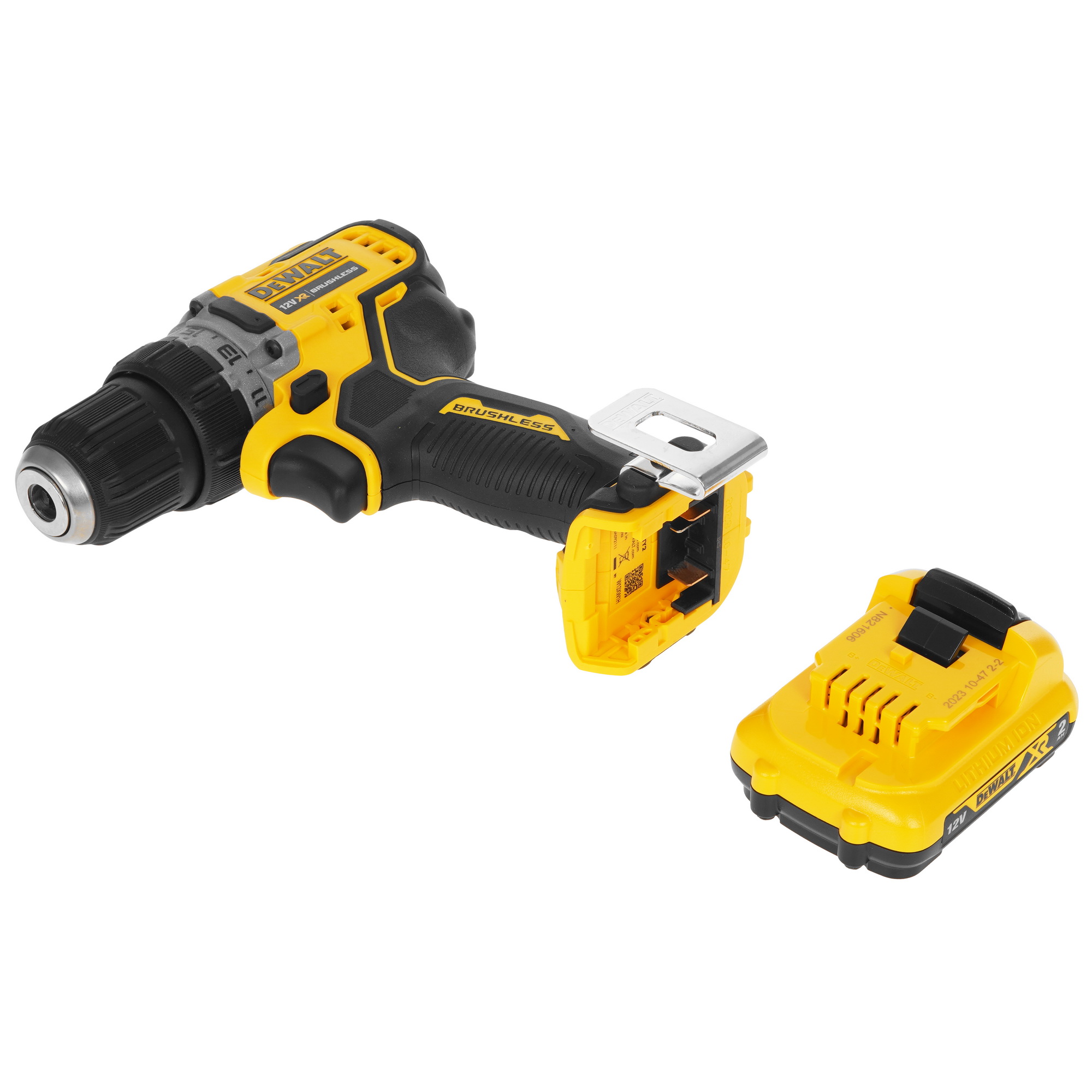 Дрель-шуруповерт DeWalt DCD701D2 XR 10.8/12V 5437876 STDN-0117606 - Вид №6