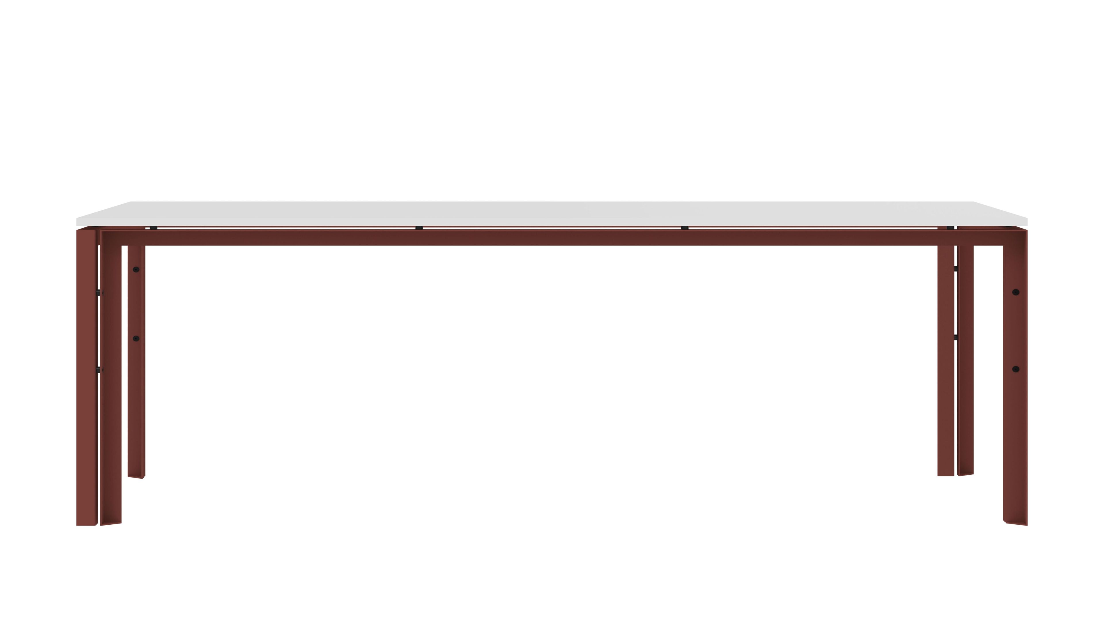 Прямоугольный стол из стали и дерева FUNCTIONALS WT-TABLE ARCH-00093437 - Вид №19