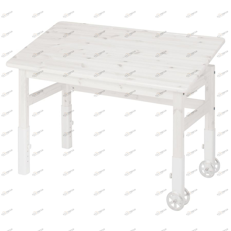 Стол раскладной Flexa desks & chairs наклонный, искусственно состаренный белый 82500032