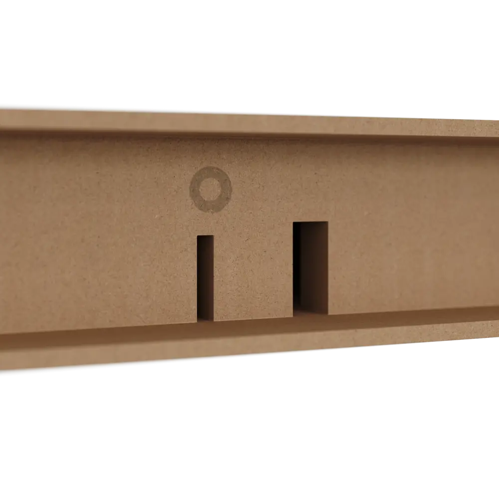 Полка настенная Spaceo Agata 60x23.5 см МДФ цвет синий STLM-2152680 - Вид №3