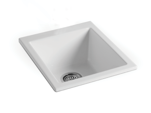 Керамическая раковина с одной чашей