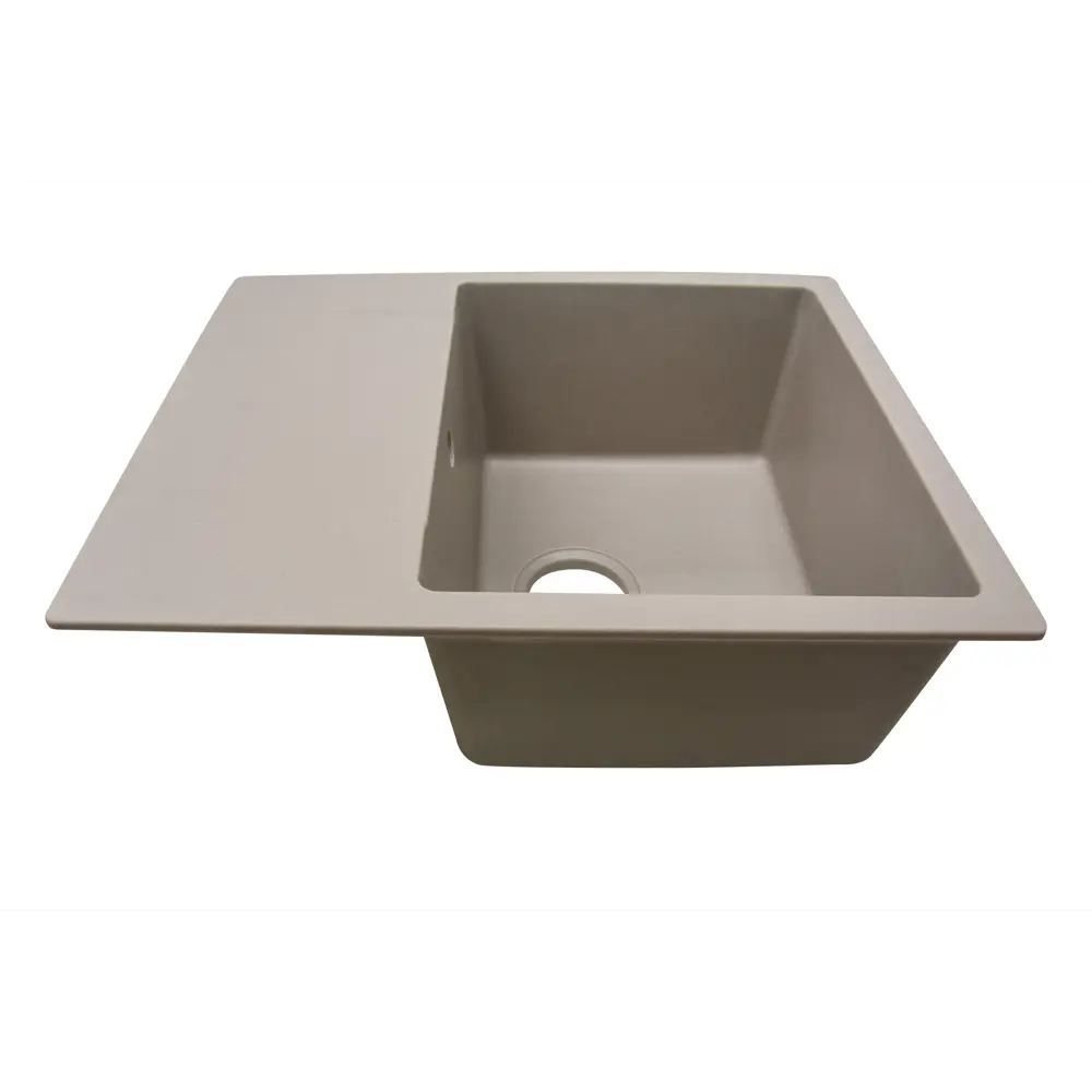 Кухонная мойка DELINIA с крылом 60x48 см из кварцевого композита 87812863 STLM-0075814 - Вид №4