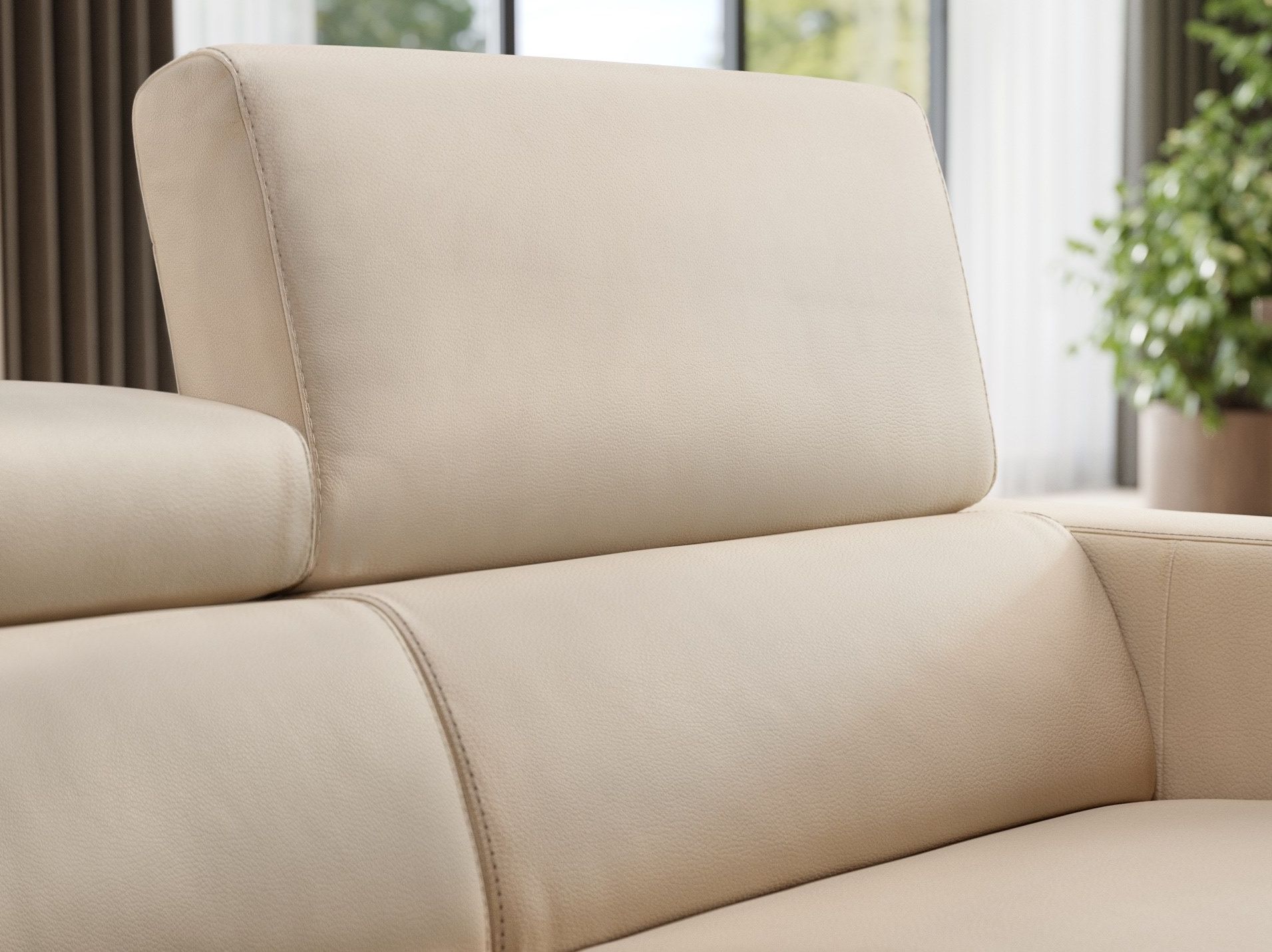 Кожаный угловой диван Sofanella Manzano ARCH-00068424 - Вид №7