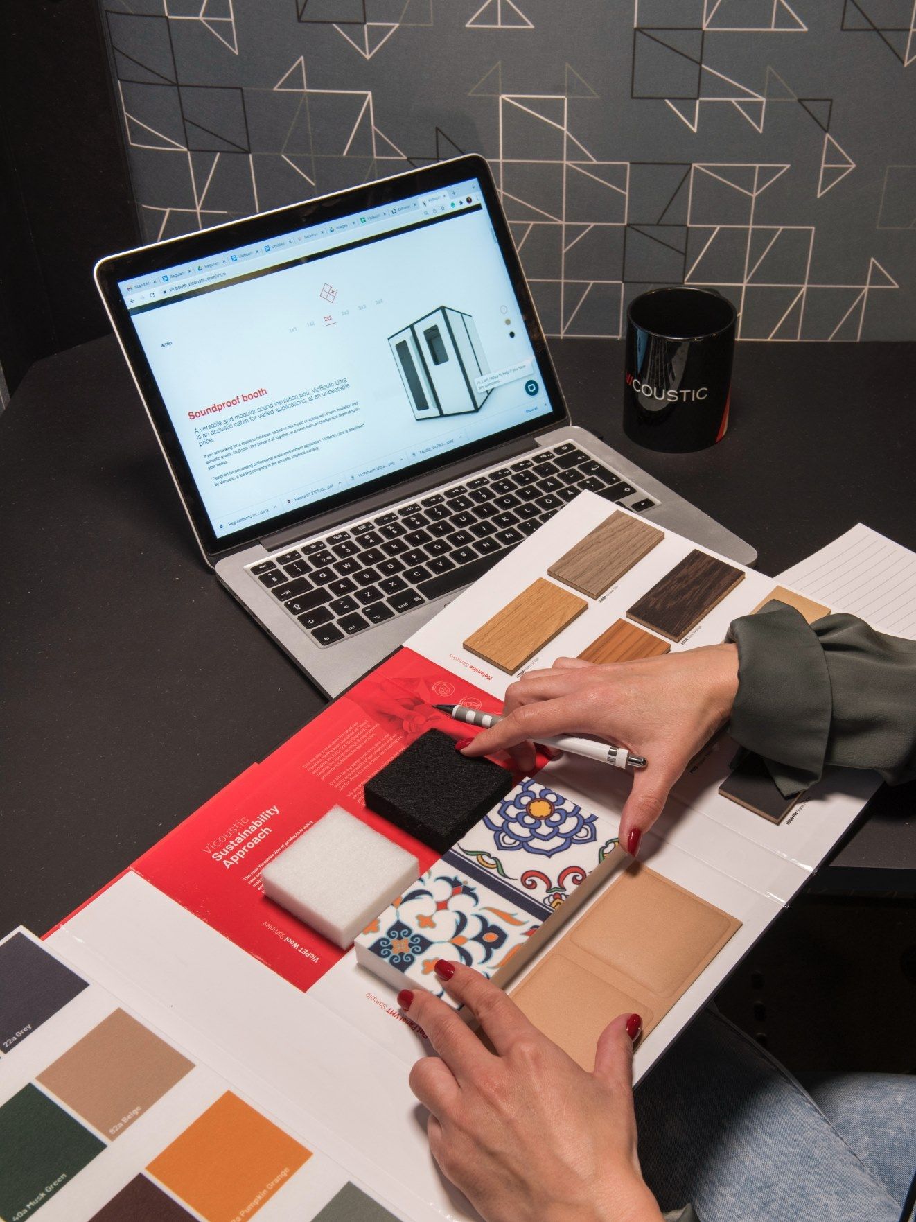 Многосторонняя акустическая офисная кабина Vicoustic VICBOOTH OFFICE FOCUS CUBE - 2x2 ARCH-00056530 - Вид №2