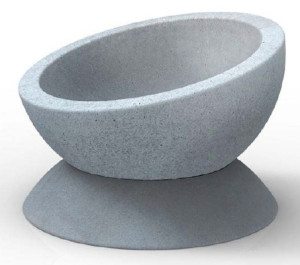 11349 СТАТИВ, вазон бетонный цветочный LAB.Space