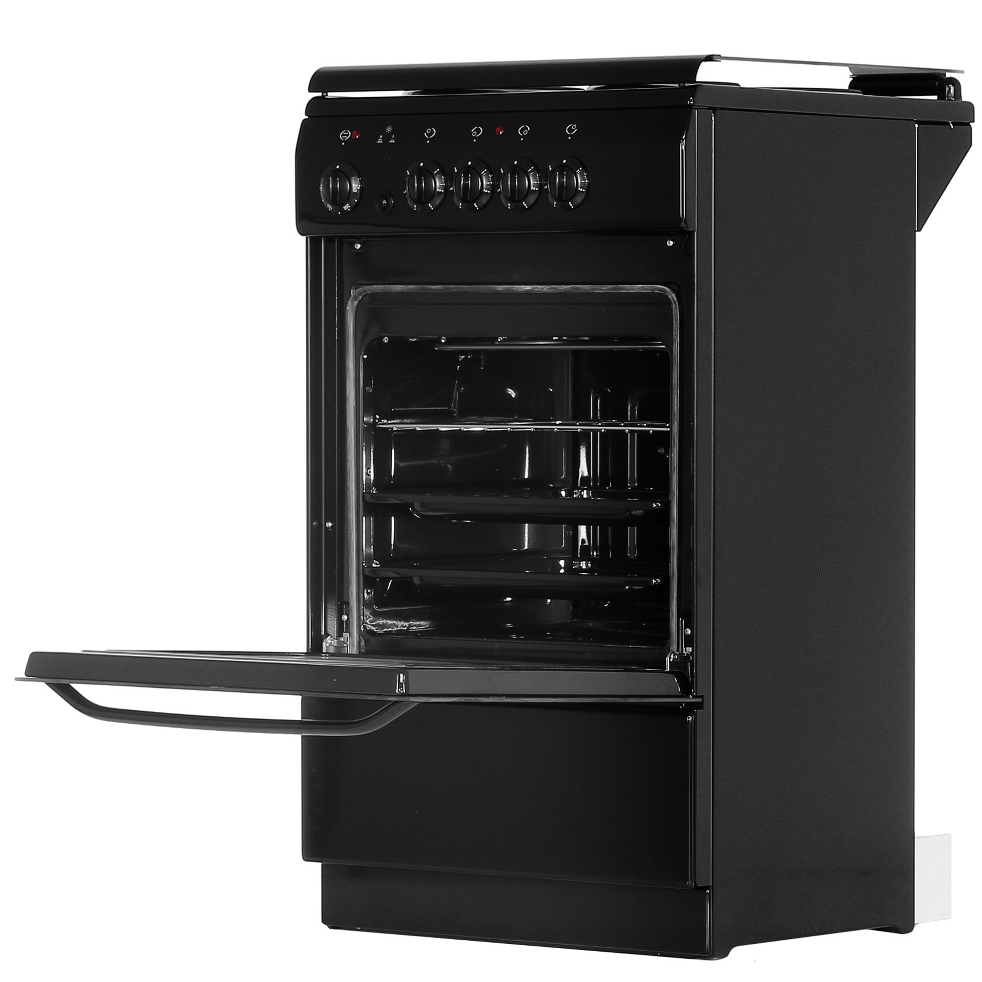 8186072 Электрическая плита De Luxe 5004.13э (кр) 001 черный STDN-0020543 - Вид №4