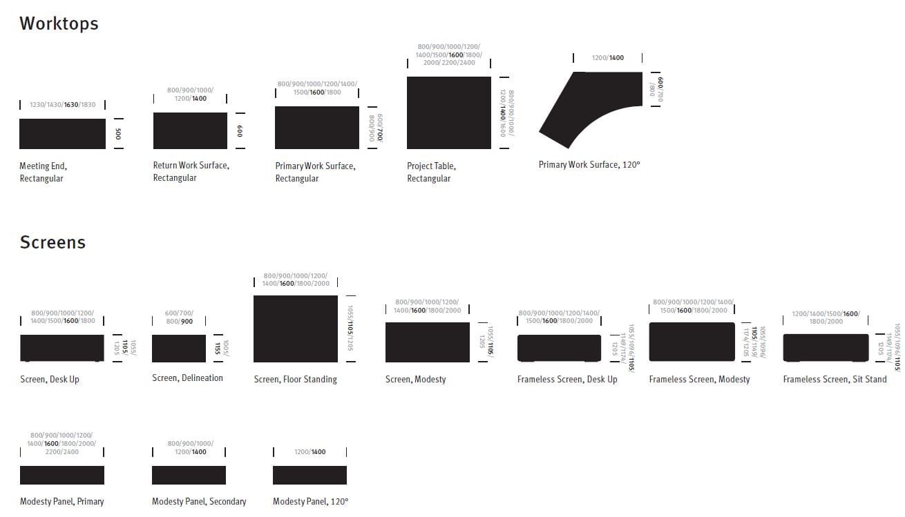 Стол с регулируемой высотой и звукопоглощающими перегородками Herman Miller макет студии ARCH-00126839 - Вид №36