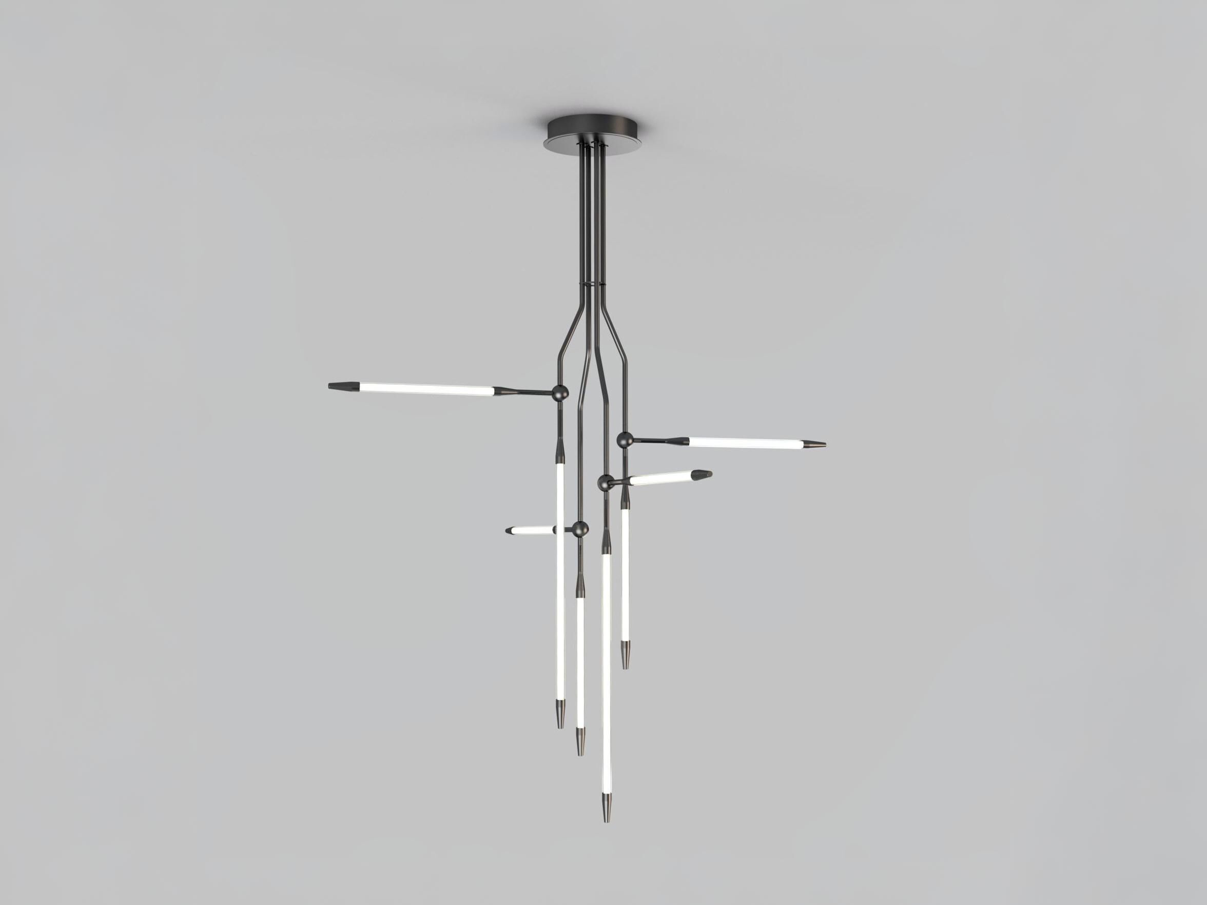 Стальной светодиодный подвесной светильник Intueri Light Javelin ARCH-00074462