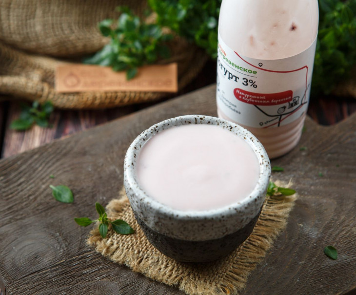 4343 Йогурт с клубникой Вкусляндия  - Вид №2