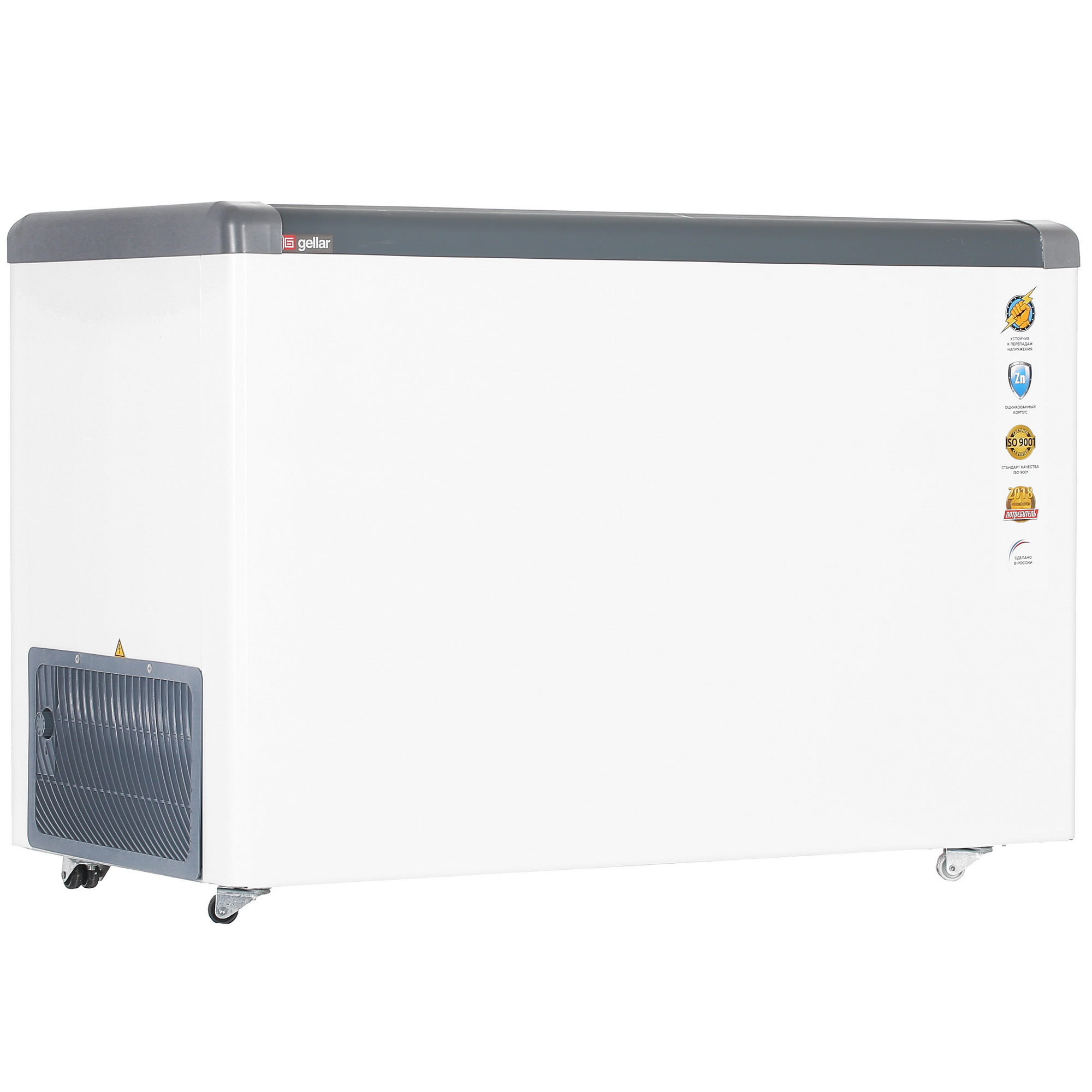 1109644 Морозильный ларь Frostor Gellar FG 400 С белый, серый STDN-0081657