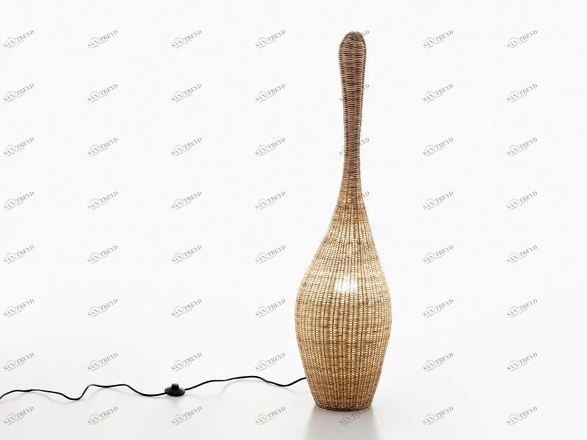 Gervasoni Торшер из ротанга Bell + bolla + corallo sun-id-1507776