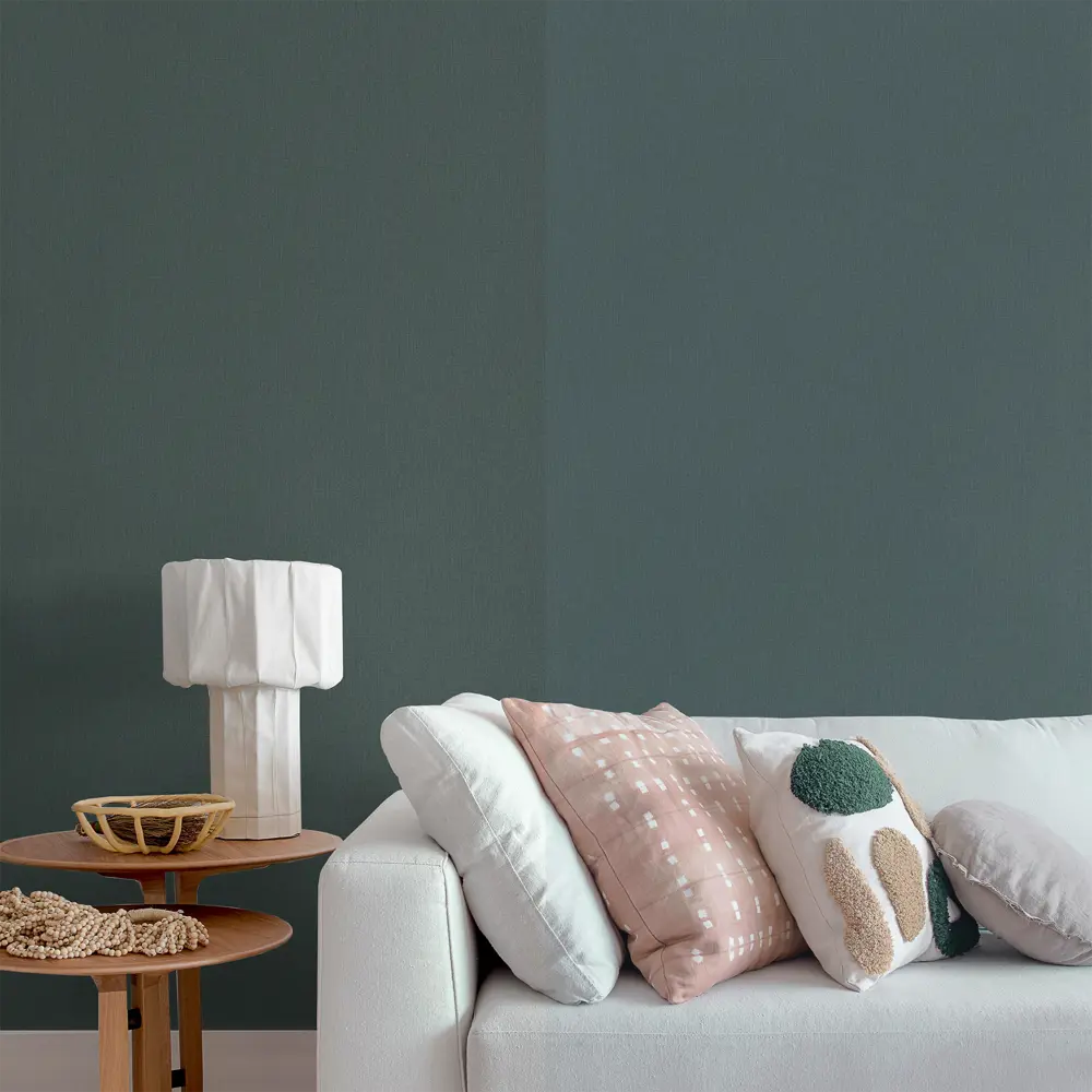Wallsecret Scandy: Флизелиновые обои темно-зеленые для стильного интерьера 89395605 STLM-1575885 - Вид №5